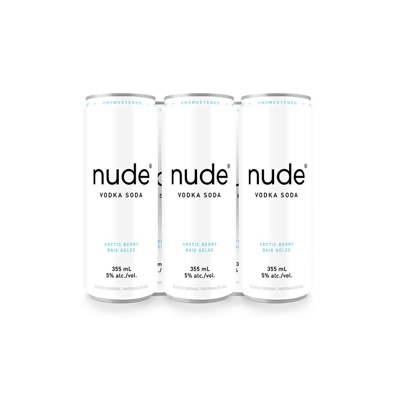 Nude Vodka Soda Arctic Berry